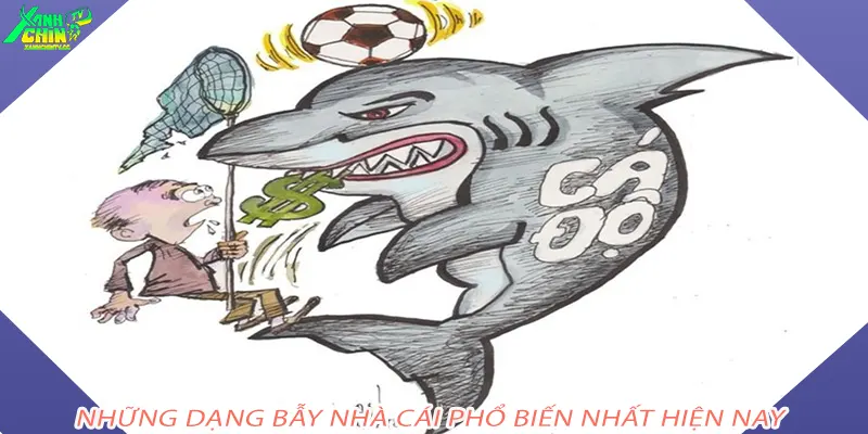 Những dạng bẫy nhà cái phổ biến nhất hiện nay