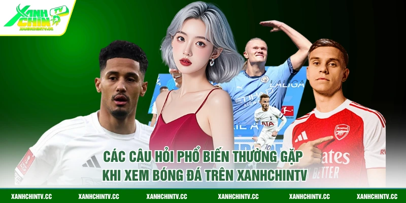 Các câu hỏi phổ biến thường gặp khi xem bóng đá trên Xanhchintv