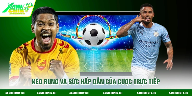 Kèo rung và sức hấp dẫn của cược trực tiếp